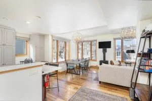 Steps to the Telluride River Trail and the bottom of Lift 7-The Coonskin Lift - Telluride Heliport