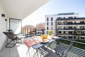Appartements Queen Riviera : climatisation, parking, terrasse : photos des chambres