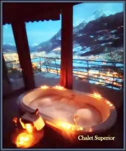 CHALET con JACUZZI VISTA MONTAGNE - Touraz