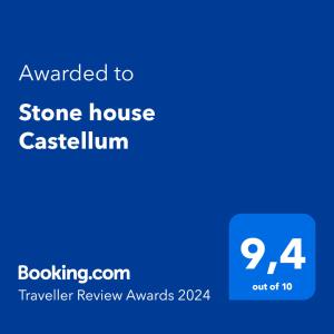 Stone house Castellum