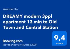 DREAMY modern apartment 13 min to Old Town in the beloved district of Warsaw Muranów