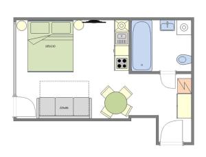 Cozy studio in the main city center