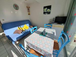 Studio cabine 4 personnes avec terrasse et parking à Marseillan-Plage - FR-1-326-388