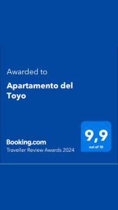 Apartamento del Toyo