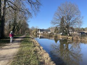 Maisons de vacances Gite contemporain avec piscine et terrasse privative, proche d’Orleans et de la Loire - FR-1-590-132 : photos des chambres