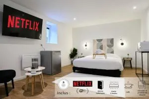 NG Prestige - Lille l Tourcoing l Haute - Duplex 4 pers - Balnéo - Netflix - Wifi - 讷维尔昂费兰