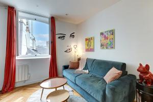 Appartements 212 Suite Louboutin - Superb Apartment in Paris : photos des chambres
