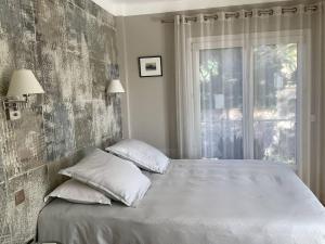 Appartements Appartement chic a Cannes, avec terrasse et cheminee, 83 m² : photos des chambres