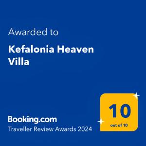 Kefalonia Heaven Villa