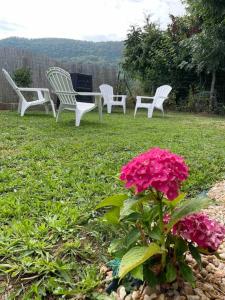 Maisons de vacances Maison de 2 chambres avec terrasse a Banassac : photos des chambres