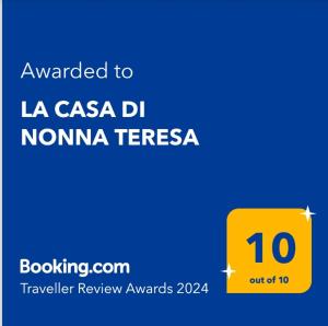 LA CASA DI NONNA TERESA