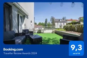 L'île d'Olive, appartement entier 2 à 4 personnes terrasse 25 m2 Besançon, proche CV, Micropolis et CHU - 贝桑松