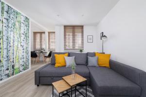 Studio in Katowice with Furnished Balcony and Desk for Remote Work by Renters