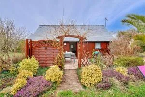 À 800m de la plage, chalet cosy pour 4 - 洛克蒂迪