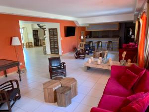 Maisons de vacances Mas Des Terres Rouges : photos des chambres