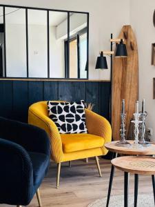 Maisons de vacances Maison Ostrea terrasse sur l'eau : photos des chambres