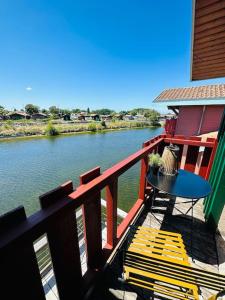 Maisons de vacances Maison Ostrea terrasse sur l'eau : Maison 2 Chambres