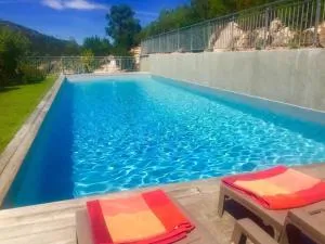 Duplex vue panoramique sur les montagnes, 6 pers - Conte