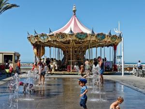 Superbe 2P cabine climatisé avec loggia et grande terrasse, piscines, proche plage au Grau-du-Roi - FR-1-307-105