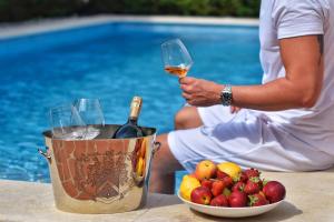 Luxury Villa Adele near Porec with sea view and private pool