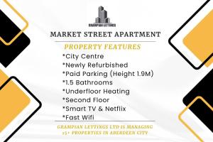 Market Street Apartments ✪ Grampian Lettings Ltd