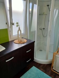 Superdeluxe stacaravan met eigen tuin en parkeerplaats nr 20