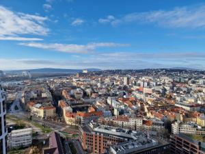 Blue Elegance Sky Park with parking