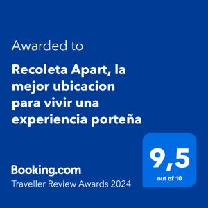 Recoleta Apart, la mejor ubicacion para vivir una experiencia porteña