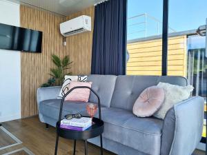 Houseboat in azy by Lake Jamno and Sea