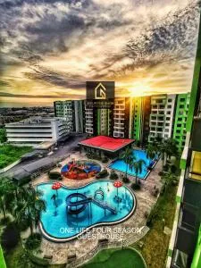 One Life Four Season Waterpark Guest House Manhattan Condominium - Kampong Pinji