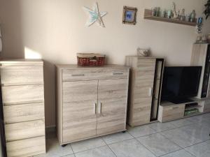 Apartament 3 persones amb piscina comunitaria Terrassa amb vistes canal i Llac St Maurici