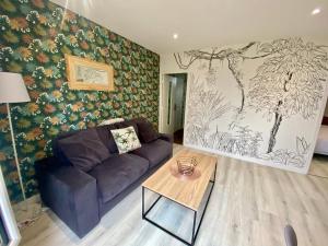 Maisons de vacances Maison ville T2 quartier calme Parking Gratuit : Maison 1 Chambre