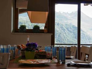Chalet on the ski slope