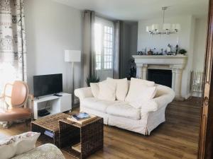 Maisons de vacances Maison Familiale, Plage a 250m, Calme, Jardin, Terrasse, WIFI - FR-1-465-75 : photos des chambres