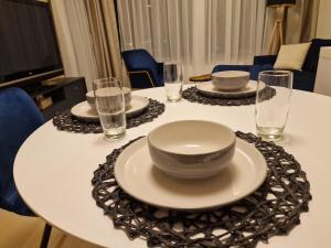 Blue Elegance Sky Park with parking