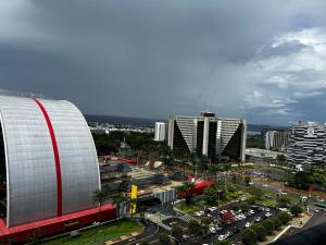 ATHOS BULCAO FLAT PARTICULAR VISTA LIVRE ANDAR ALTO PISCINA GARAGEM