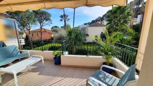 Saint Jean Cap Ferrat grand Studio avec terrasse
