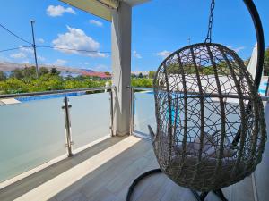 Villa Stella with pool and seaview