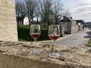 Maisons de vacances Kentan - Maison insolite intra-muros a Guerande : photos des chambres