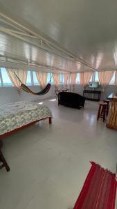 Flat com Varanda e Vista Mar