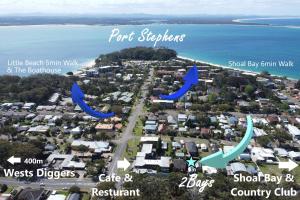 2Bays Studio- Walk to 2 Beaches! Perfect Location with Private Courtyard & BBQ