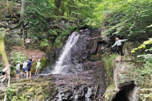 Sagolikt läge med havsutsikt i Rörum på Österlen