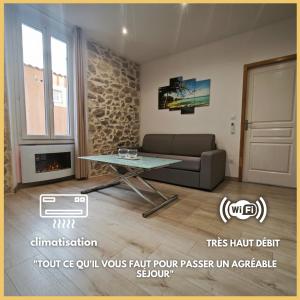 Appartement tout confort à 2 pas du centre ville