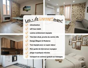 Appartement tout confort à 2 pas du centre ville