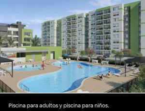 Bonito apartamento Con Piscinas Central, Acceso a Las Playas