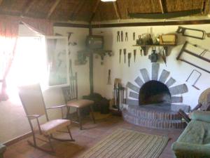 Bright House in Sanlúcar – Fireplace