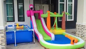 Villa Tamu Dr Din - Portable Pool - Kampong Banggol Kulim