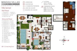 6BR Villa Sensel - Minggu Villas Seminyak