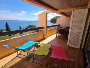 Appartement climatisé avec piscine, 3 pièces, 6 personnes, Golfe de Saint-Tropez - FR-1-780-58