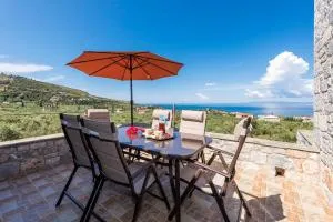 Mani's Best Kept Secret - Seaview Villa Lida - Nomitsís